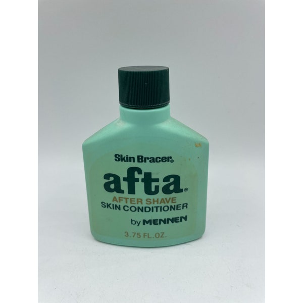 Vintage Skin Bracer Afta After Shave Skin Conditioner Mennen 3.75 oz