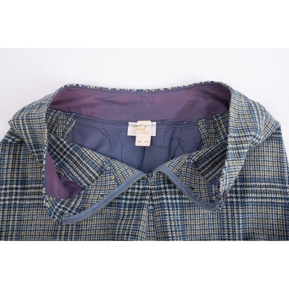 1960's Vintage Plaid Skirt by Tami 100% Wool Mid … - image 6