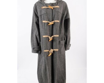 コート [SHOPPERMADE] Ash Gray Check Wool Long Duffle Coat 018_PEARL18209_df671c8c-aff0-