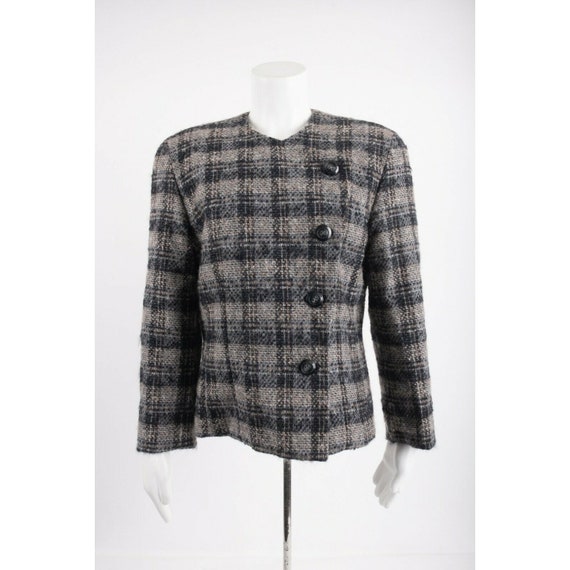 Vintage 70s Womans Pendleton Blazer Suit Jacket S… - image 1