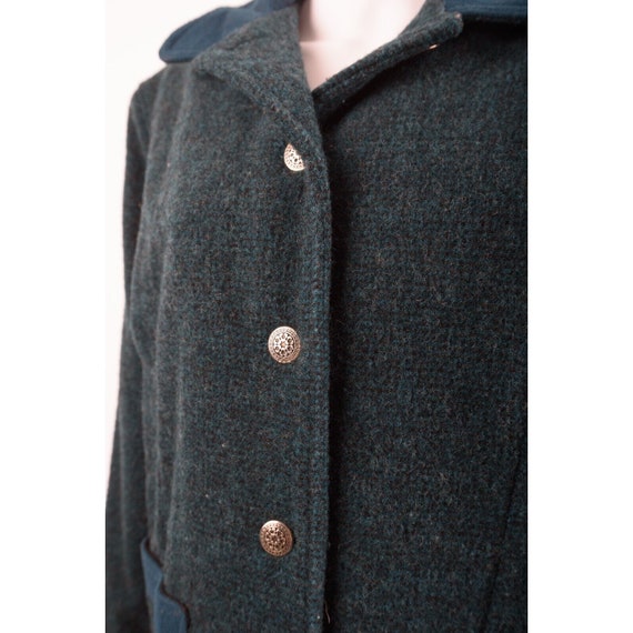 Vintage 80s Woolrich Womens Jacket Coat Size M Bl… - image 4