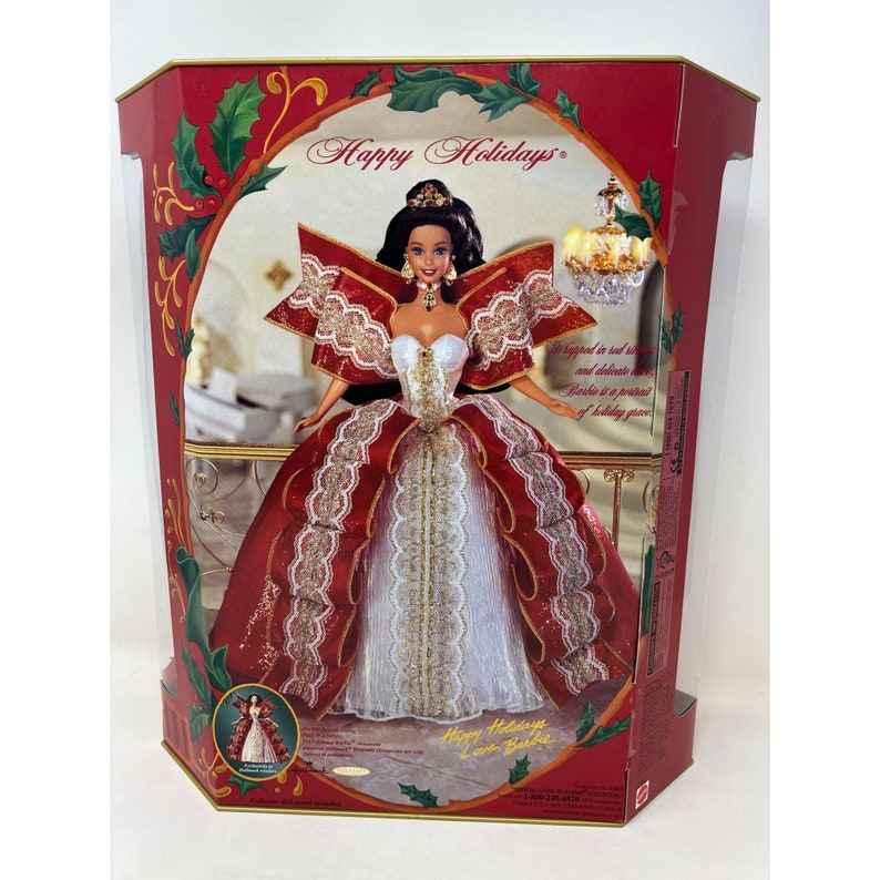 RARE Green Eyes Misprint Barbie Doll Happy Holidays Special - Etsy