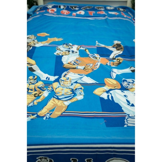 Vintage Sears NFL 2 sábanas de cama plana Bunk Tamaño 106 x | Etsy España