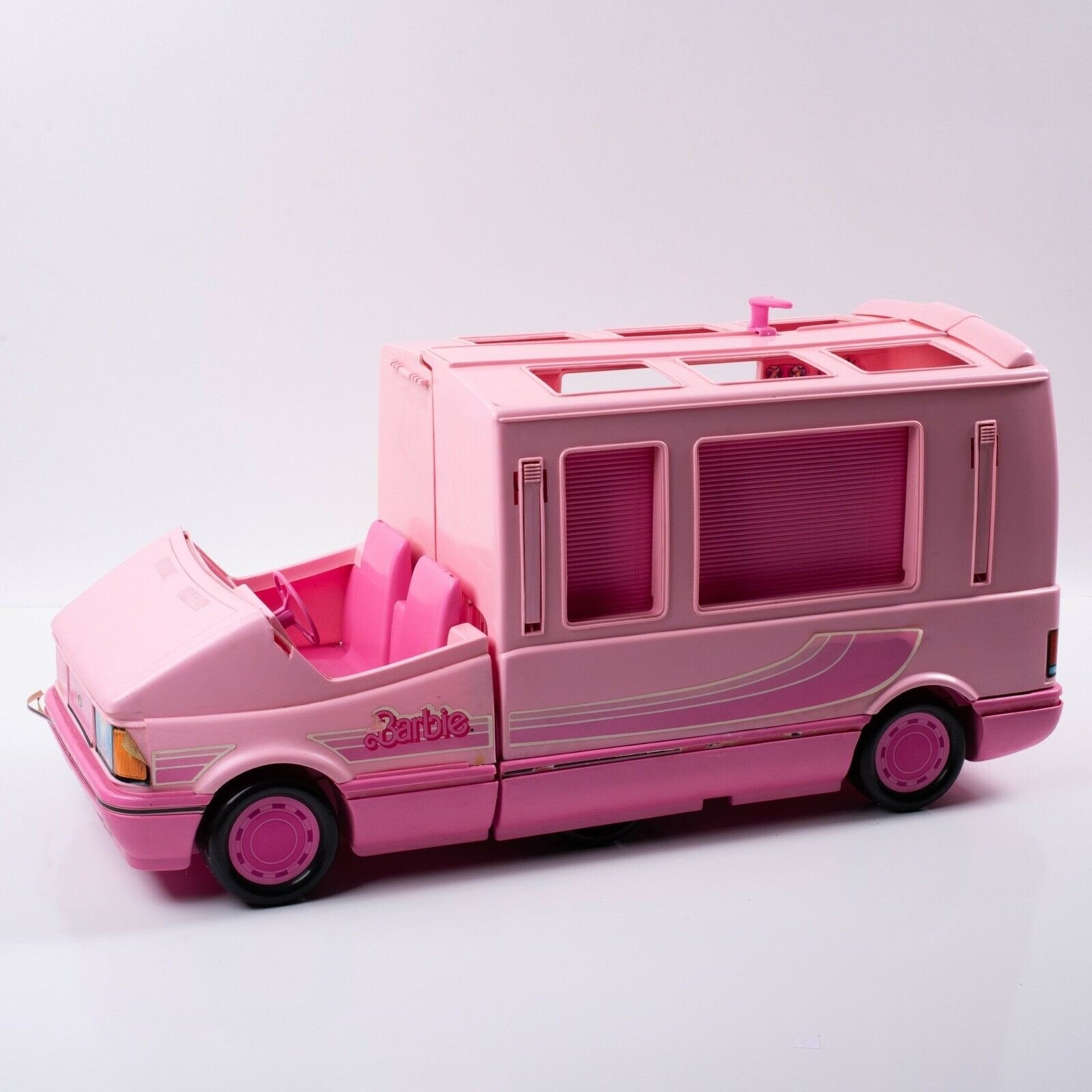 boot van nu af aan Afdeling Mattel Barbie Magical Motor Home Van RV Camper Pink Vintage - Etsy