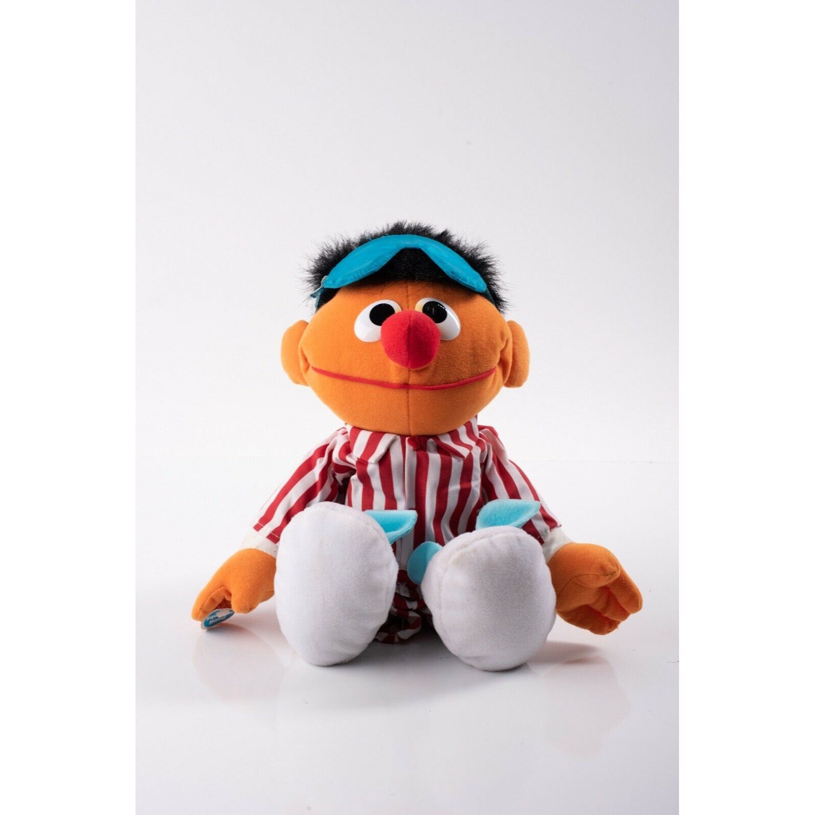 Jim Henson Vintage Sesame Street Sing & Snore Ernie 15'' Doll 1996