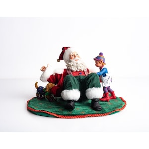 Possible Dreams Clothtique Exclusive Tickled Silly Santa Christmas Figurine