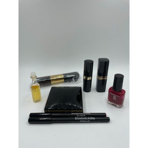 Elizabeth Arden Evening Essentials 8pc Splendor EDP Makeup Cosmetic Bag New