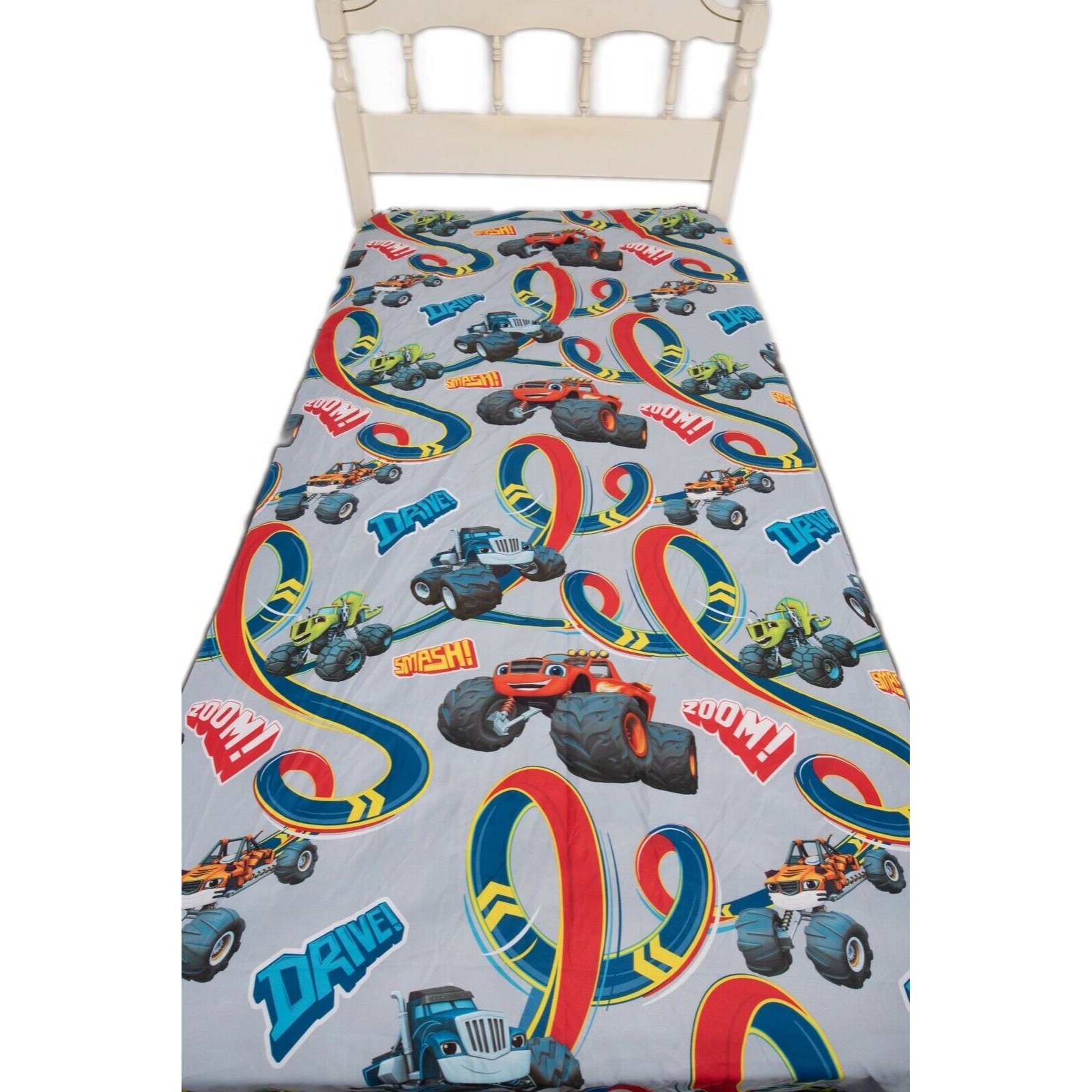 Nickelodeon Blaze Monster Machines Twin Flat Sheet Bedding Etsy UK