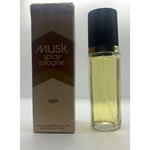 Vintage Musk Spray Cologne 50 ml från D&B Ny i förpackning