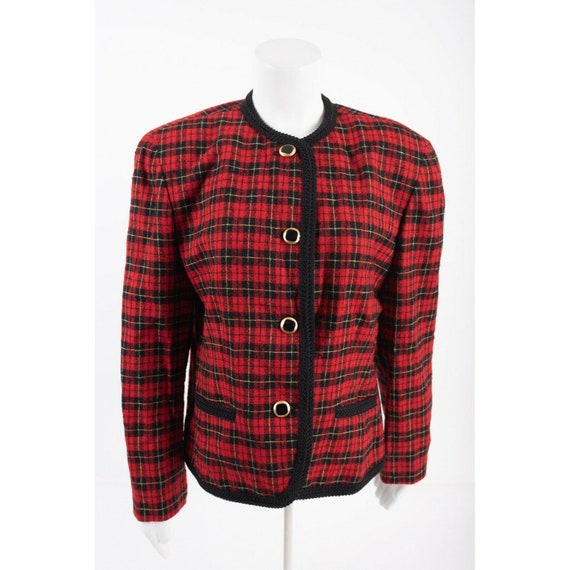 Pendleton Womens Suit Jacket Blazer Virgin Wool S… - image 1