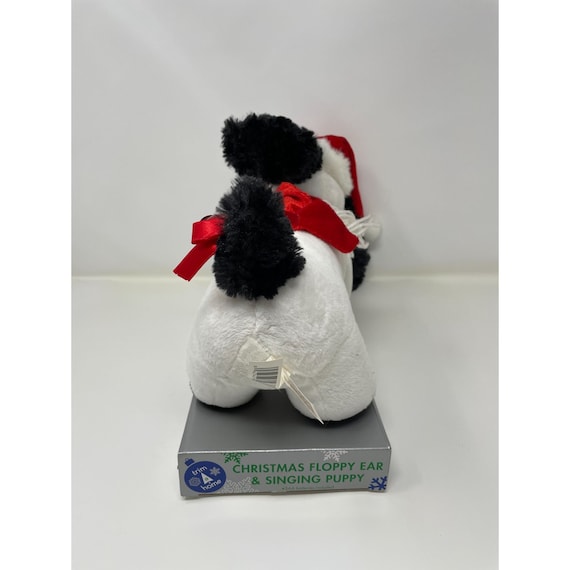 Ginger The Christmas Dog - Animated Singing Plush Toy With Moving Ears