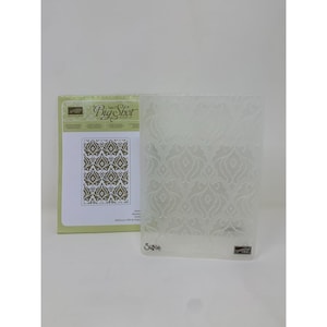 Stampin Up Beautifully Baroque Embossing Folder Textured Impressions 130917 Unused