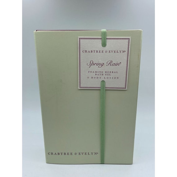 Vintage Crabtree & Evelyn Spring Rain Foaming Herbal Bath Gel Etsy