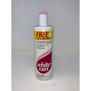 Vintage 1990 White Rain Extra Body Conditioner 18.75 Oz Movie Prop Retro 90% ful