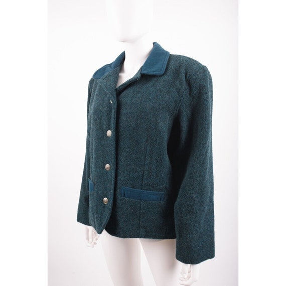 Vintage 80s Woolrich Womens Jacket Coat Size M Bl… - image 3