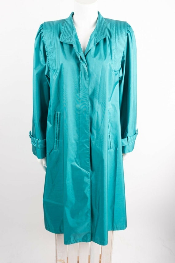 Vintage Cambridge Womens Long Trench Coat Rain Jac