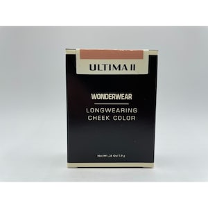 Ultima II Wonderwear Longwearing Cheek Color Wonder Coral .28 oz New