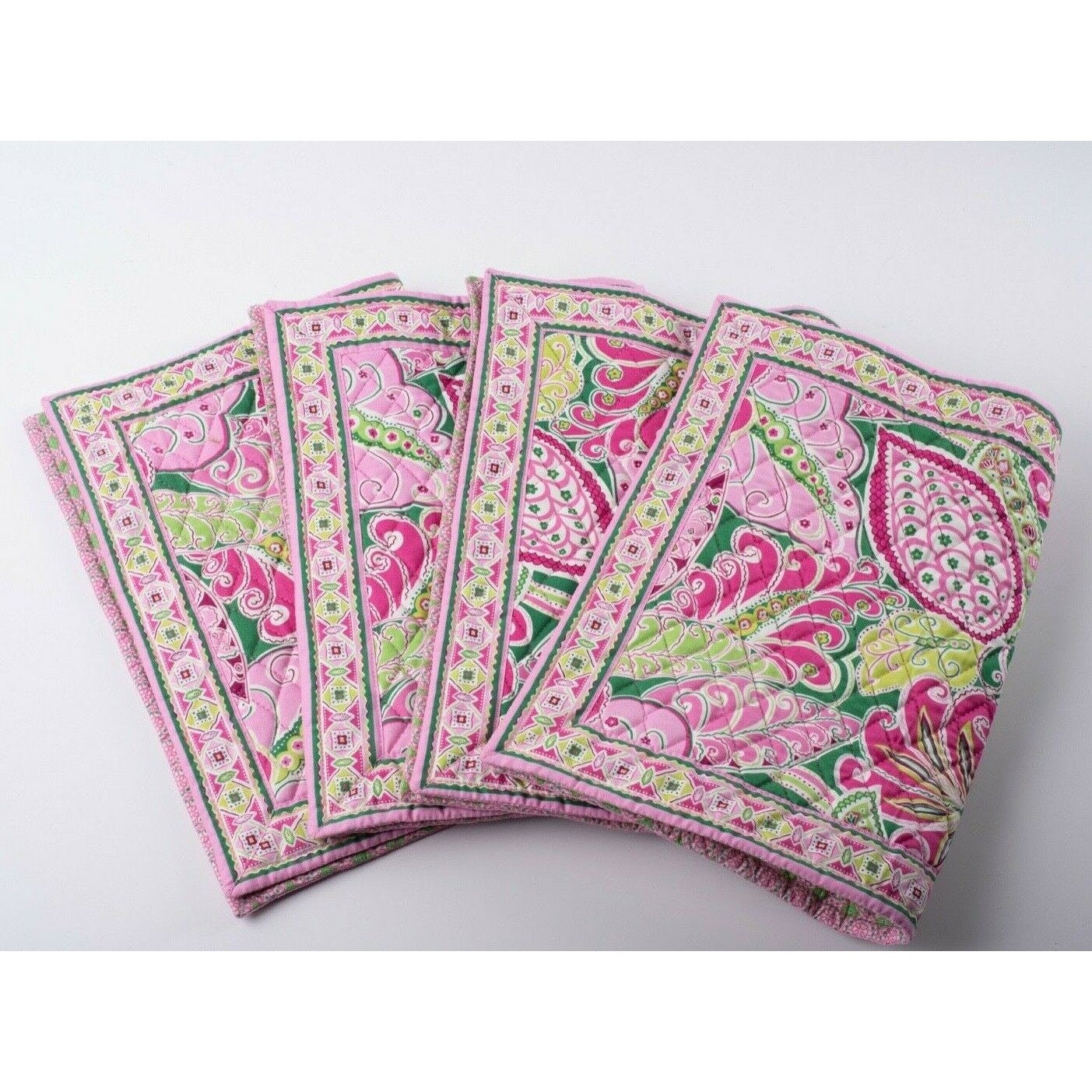 Vera Bradley Placemats Set of 4 Reversible Retired Pattern Etsy
