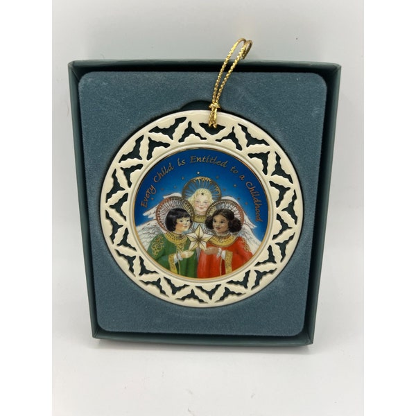 Lenox Christmas Ornament Cassidy's Place Signed by Kathie Lee Gifford