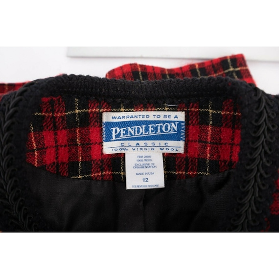 Pendleton Womens Suit Jacket Blazer Virgin Wool S… - image 6