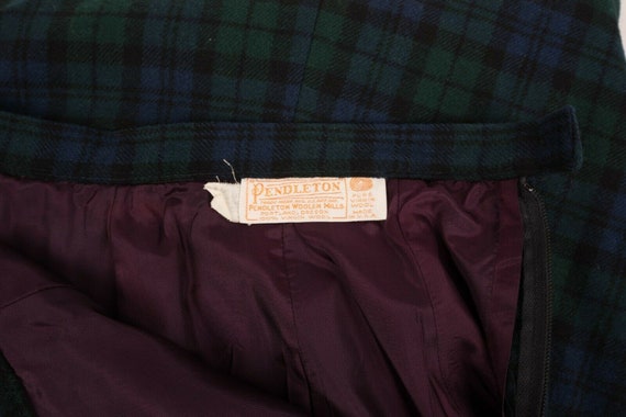 Pendleton Womens Midi Skirt Suit Blazer Jacket Me… - image 8