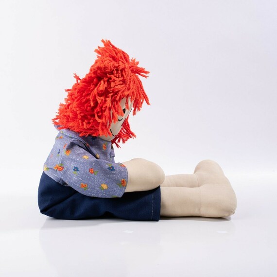 ラガディ アン & アンディ ハンドメイド ドール ラージ 25 インチ