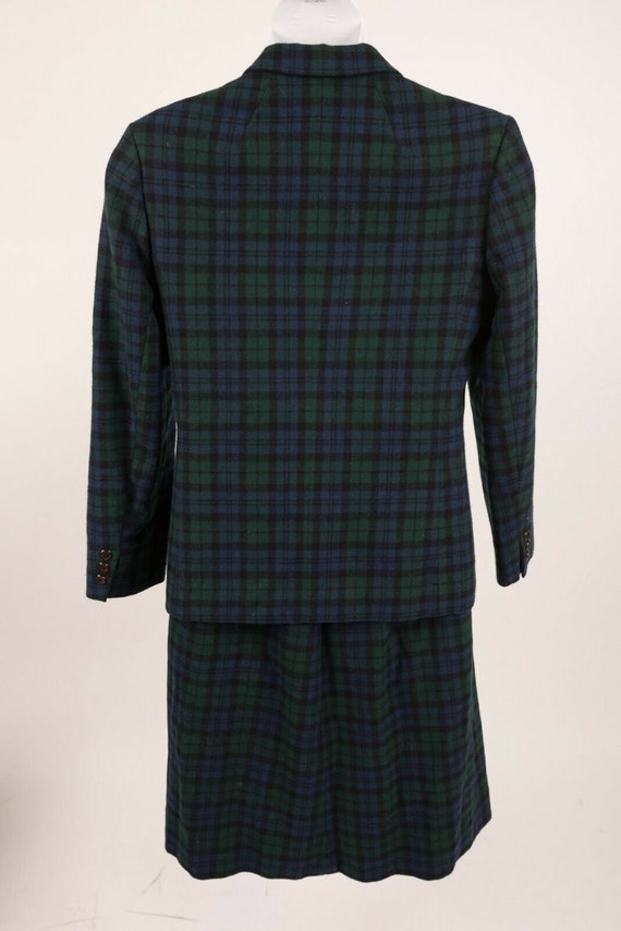 Pendleton Womens Midi Skirt Suit Blazer Jacket Me… - image 3