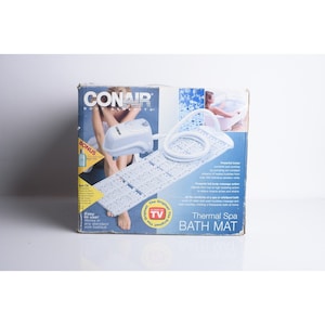 Conair Body Benefits Thermal Spa Bath Tub Mat Massage Bubble Whirlpool  WORKS 