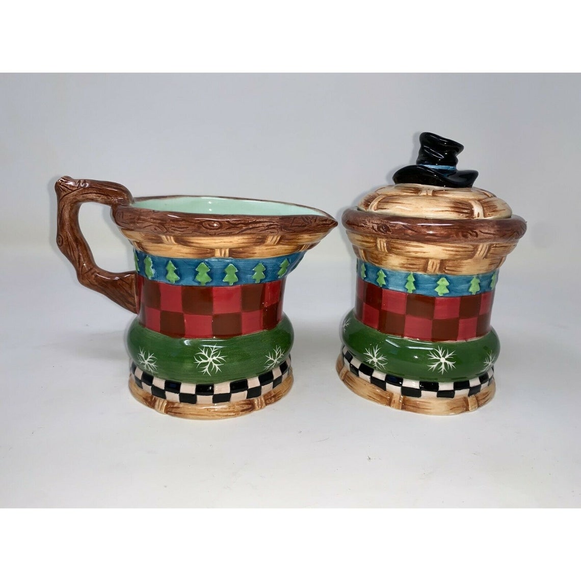 Peggy Fairfax Herrick House of Hatten Creamer & Sugar 2pc Set Etsy UK