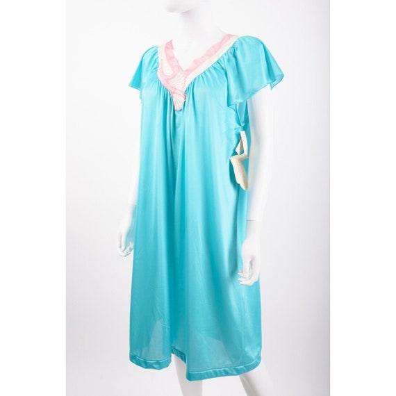 Vintage Vanity Fair Glisanda Nightgown Satin Pjs … - image 3