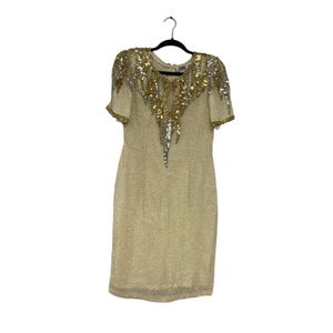 nite line dress Cocktail Dress Nite Line Dress LaDivine CD0225 Beaded A Line Tea Length Cocktail Dress