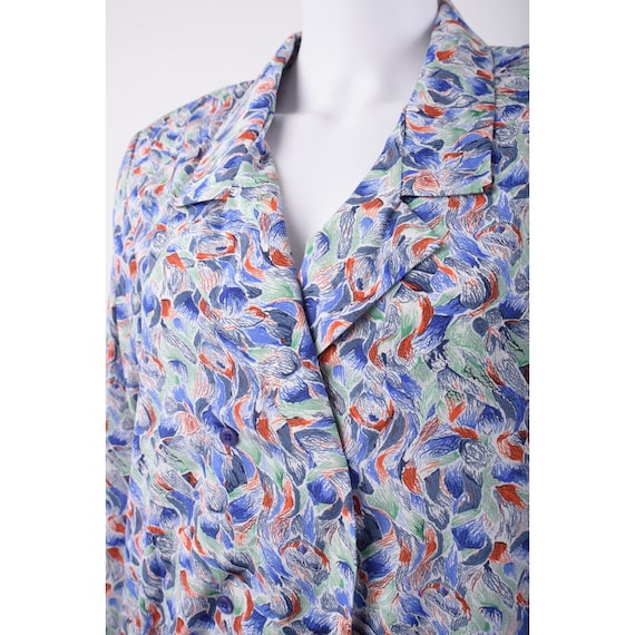 Vintage Castleberry Knits Womens Shirt Sz 14 Mult… - image 4