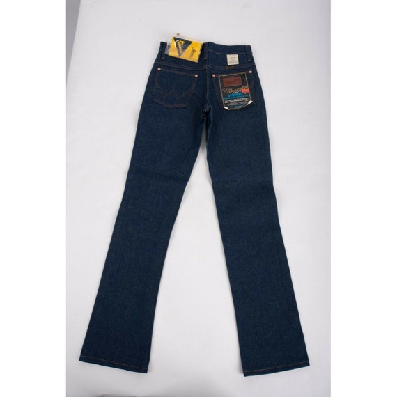 Vintage 70’s Wrangler Jeans Straight leg Student … - image 2