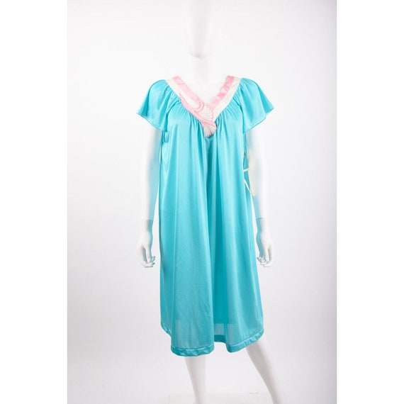 Vintage Vanity Fair Glisanda Nightgown Satin Pjs … - image 1