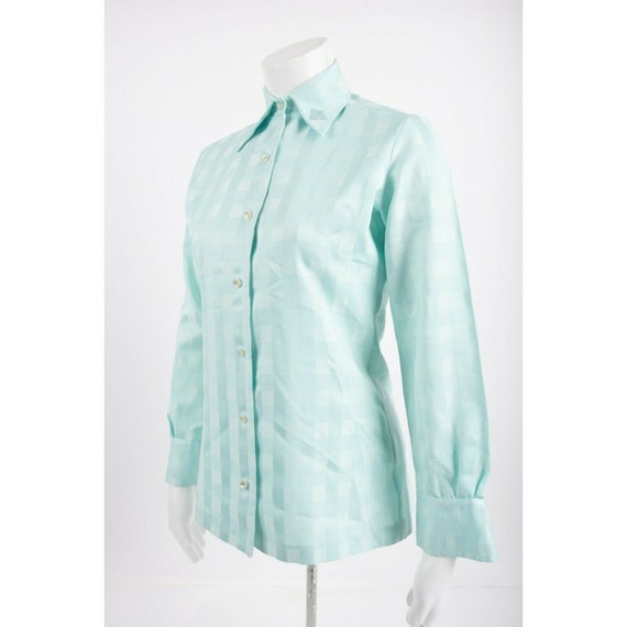 Vintage Womans Lanvin Paris New York Blouse Butto… - image 2