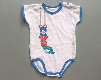 paddington bear baby sleepsuit