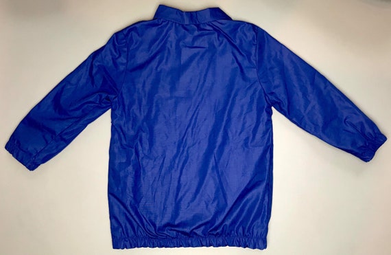 Vintage jacket girl 1980s 4t 4-5 years retro blue - image 5