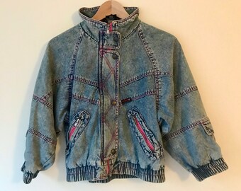 80s Denim Jacket - Etsy Ireland