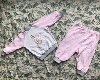 Baby Newborn Set Conejo Indio Pantalones Amarillos Suéter Ropa Ropa unisex para niños Ropa unisex para bebé Conjuntos 