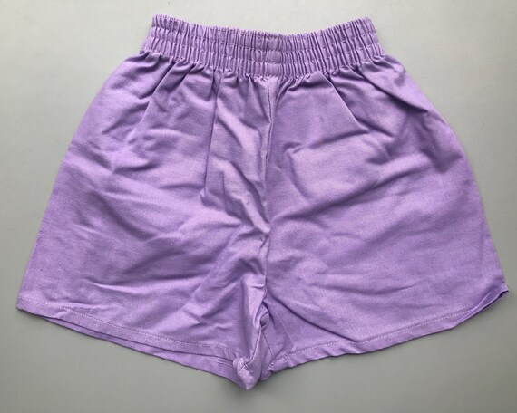Vintage High Waisted Baby Girls Shorts 