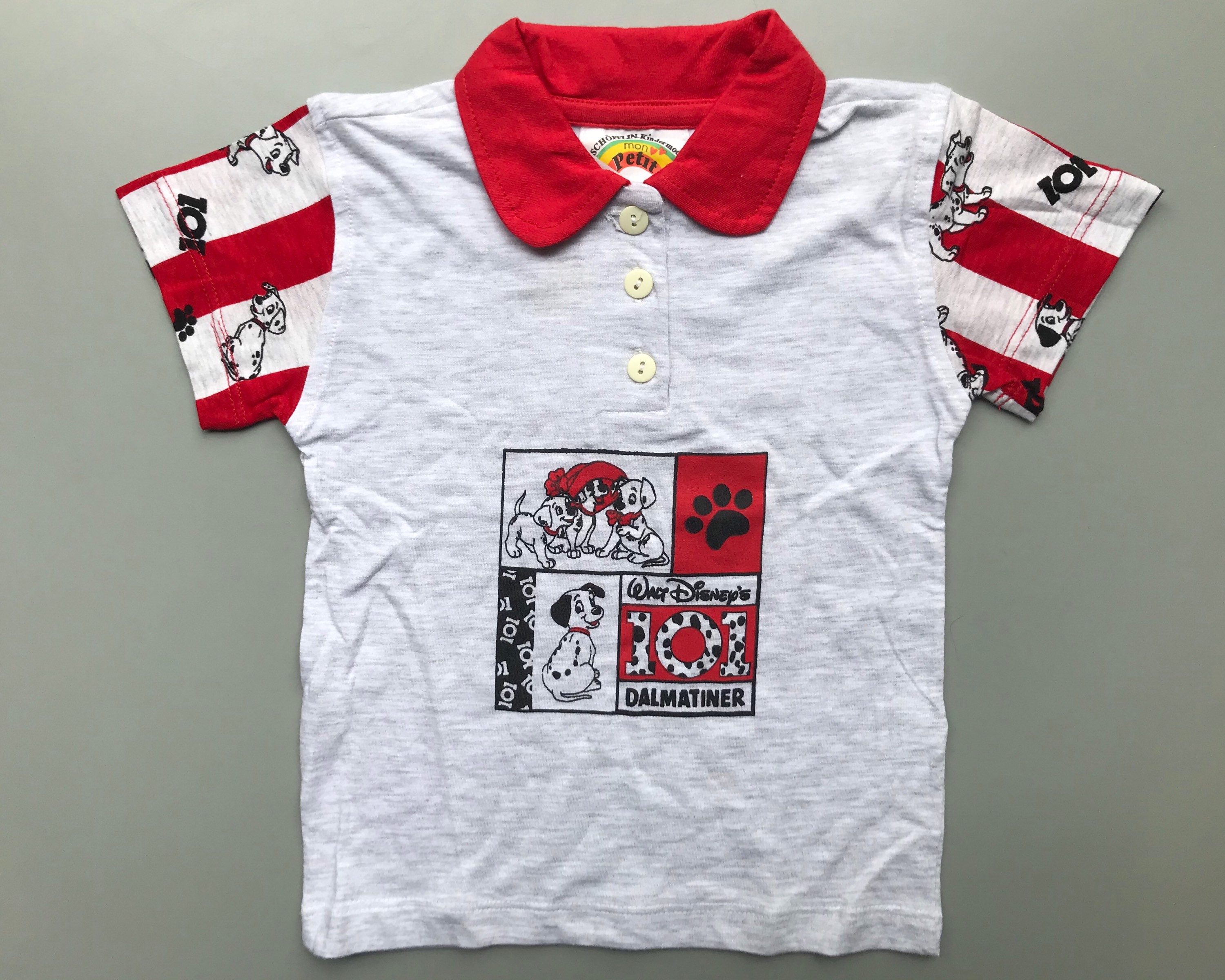 Vintage Disney's 101 Dalmatians Short Sleeve T Shirt 