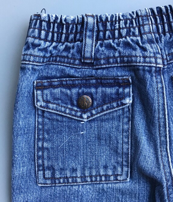 Vintage 1990s Riders denim jeans girl boy 5-6 yea… - image 6