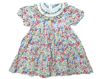 robe d'été à fleurs vintage pour bébé 12-18 mois bébé fille vintage des années 1990