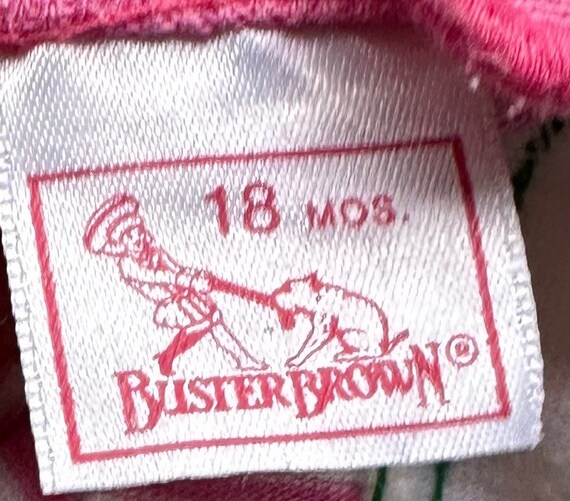 Vintage Buster Brown Baby romper girl 12-18 month… - image 4
