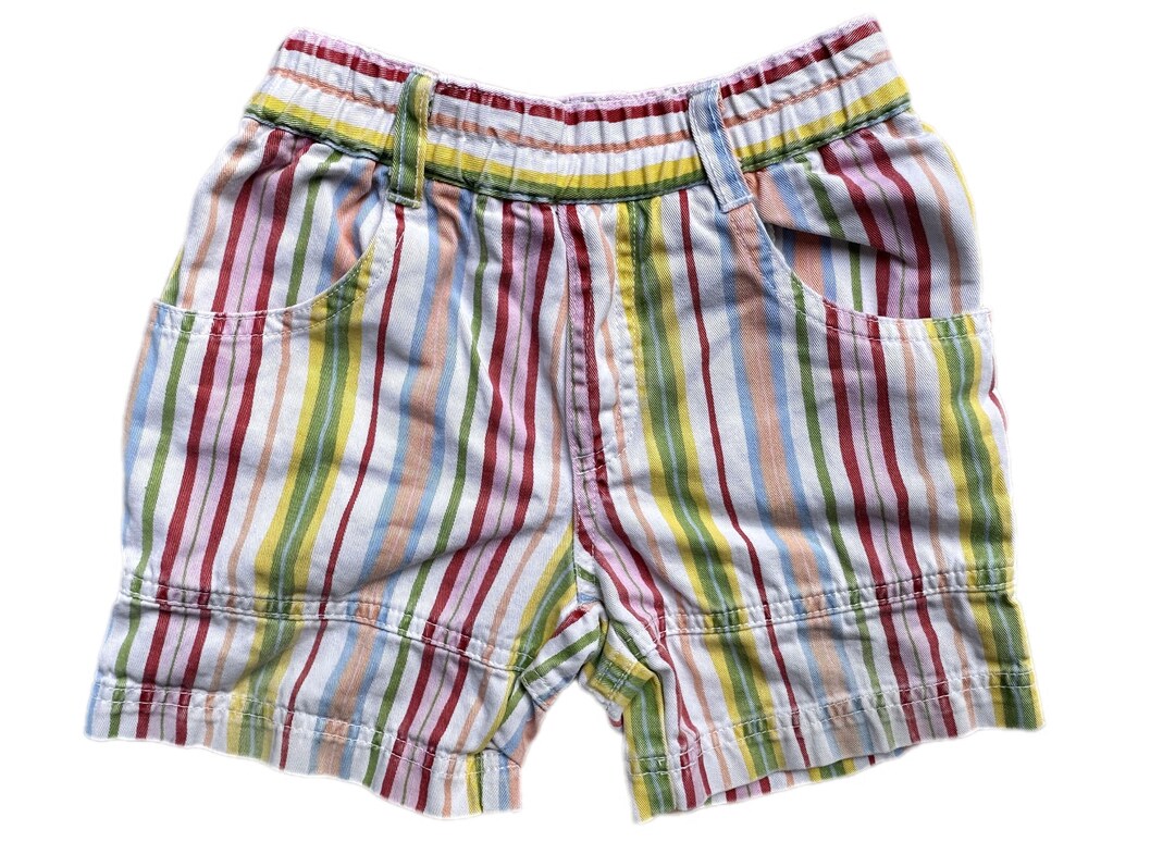 AMERICAN VINTAGE KIDS SHORTS GIXY - VINTAGE CUSTARD