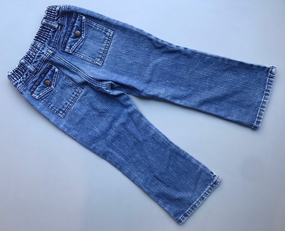 Vintage 1990s Riders denim jeans girl boy 5-6 yea… - image 5
