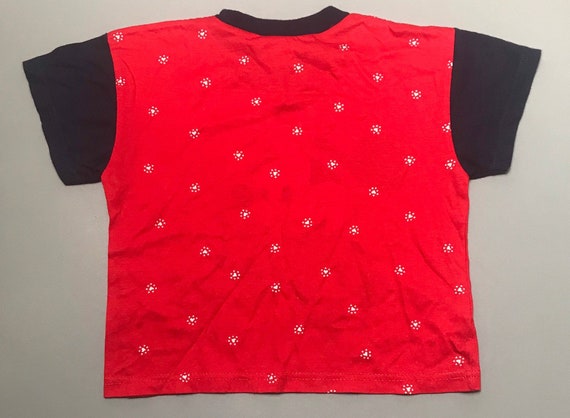 Vintage Minnie Mouse t shirt baby girl 6-9 months… - image 3