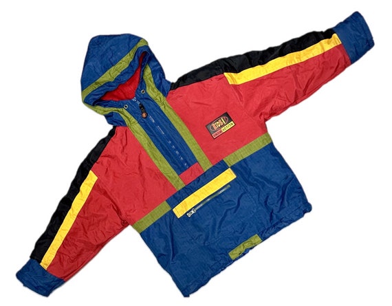 Vintage kids ski jacket boy girl 5-6 years 1990s … - image 1