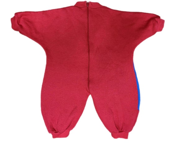 Vintage baby boy girl playsuit 3-6 months winter … - image 3