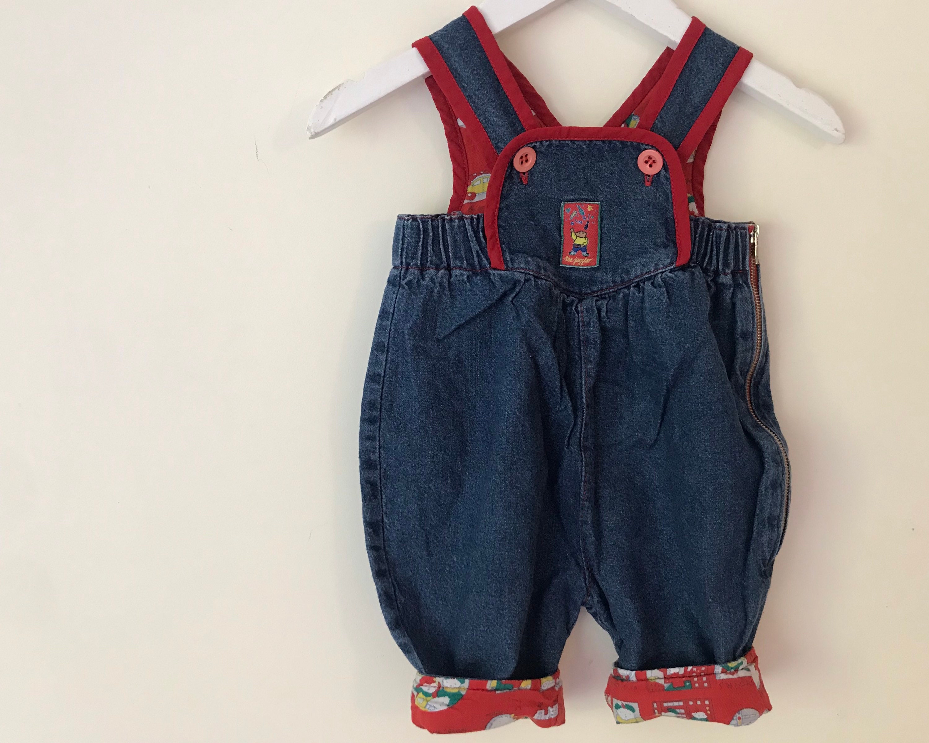 Vintage baby denim dungarees newborn new baby girl boy gift Etsy